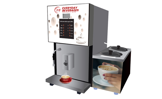 Tea and Coffee Machine for Office