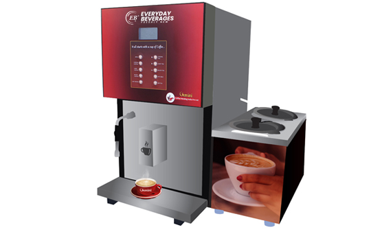 Tea and Coffee Machine for Office