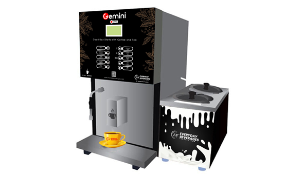 Tea and Coffee Machine for Office