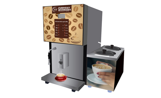 Tea and Coffee Machine for Office